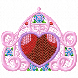 Hearts Embroidery Design 12